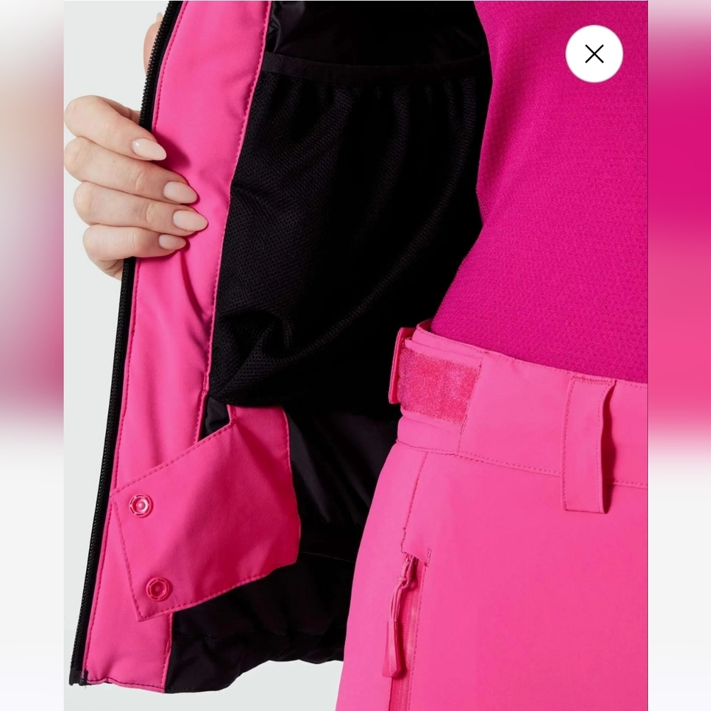 NWT HELLY HANSEN Women's Size MEDIUM HELLY TECH PROFESSIONAL Pink & Black Jacket - Picture 9 of 14